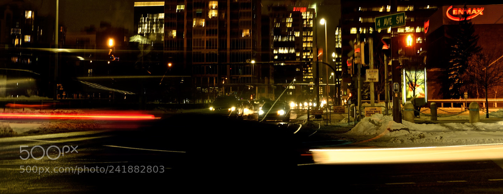 Fujifilm X-T2 sample photo. Calgary night photography