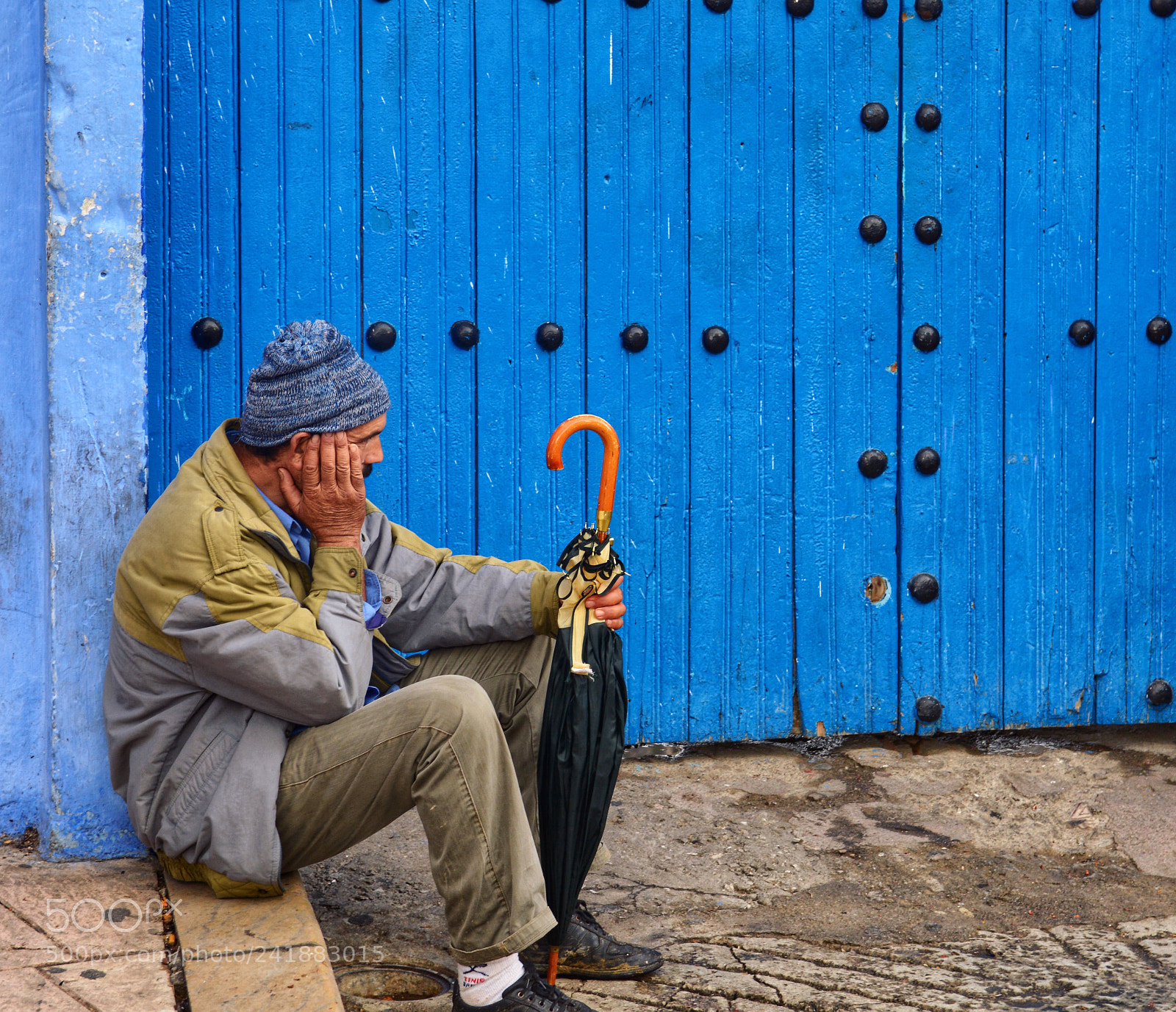 Nikon D7100 sample photo. {waiting} chefchaouen , morocco photography