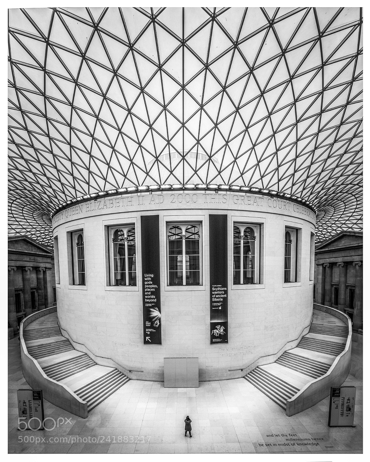 Olympus OM-D E-M5 sample photo. The british museum photography