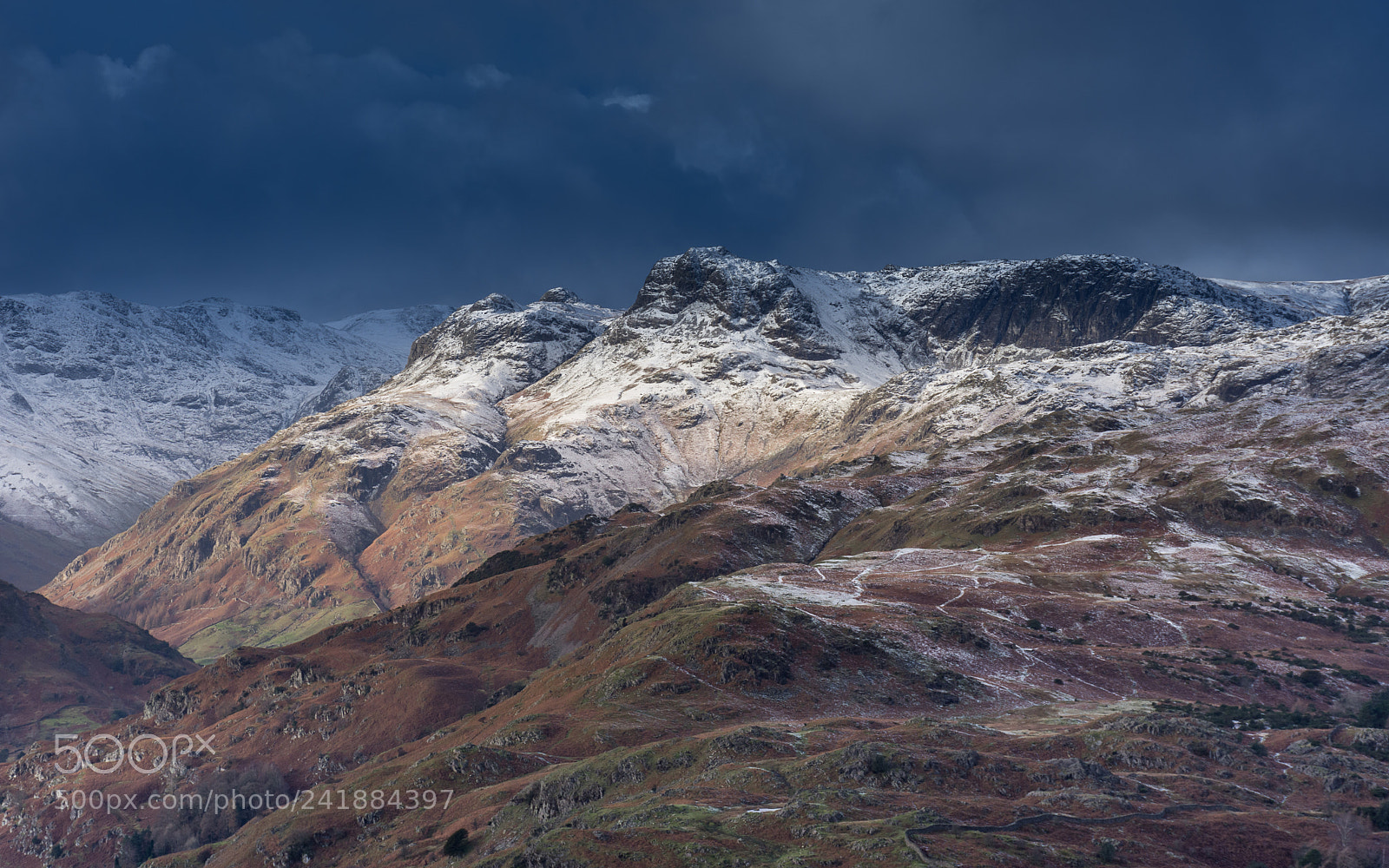 Nikon D7200 sample photo. Langdale pikes from loughrigg photography