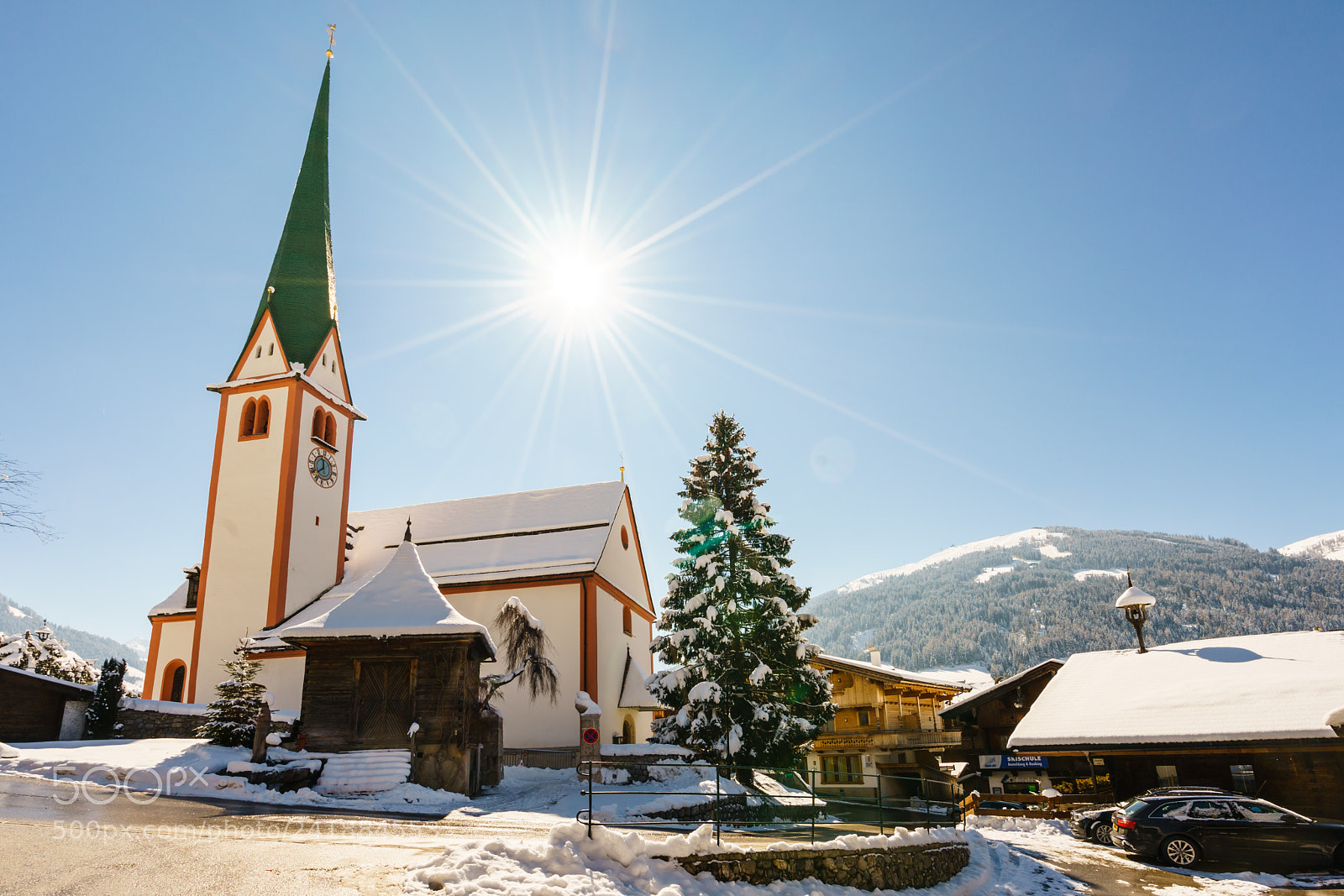 Sony a7 II sample photo. Alpbach, austria - march photography