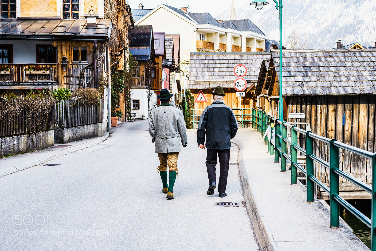 Sony a7 II sample photo. Hallstatt, austria - march photography