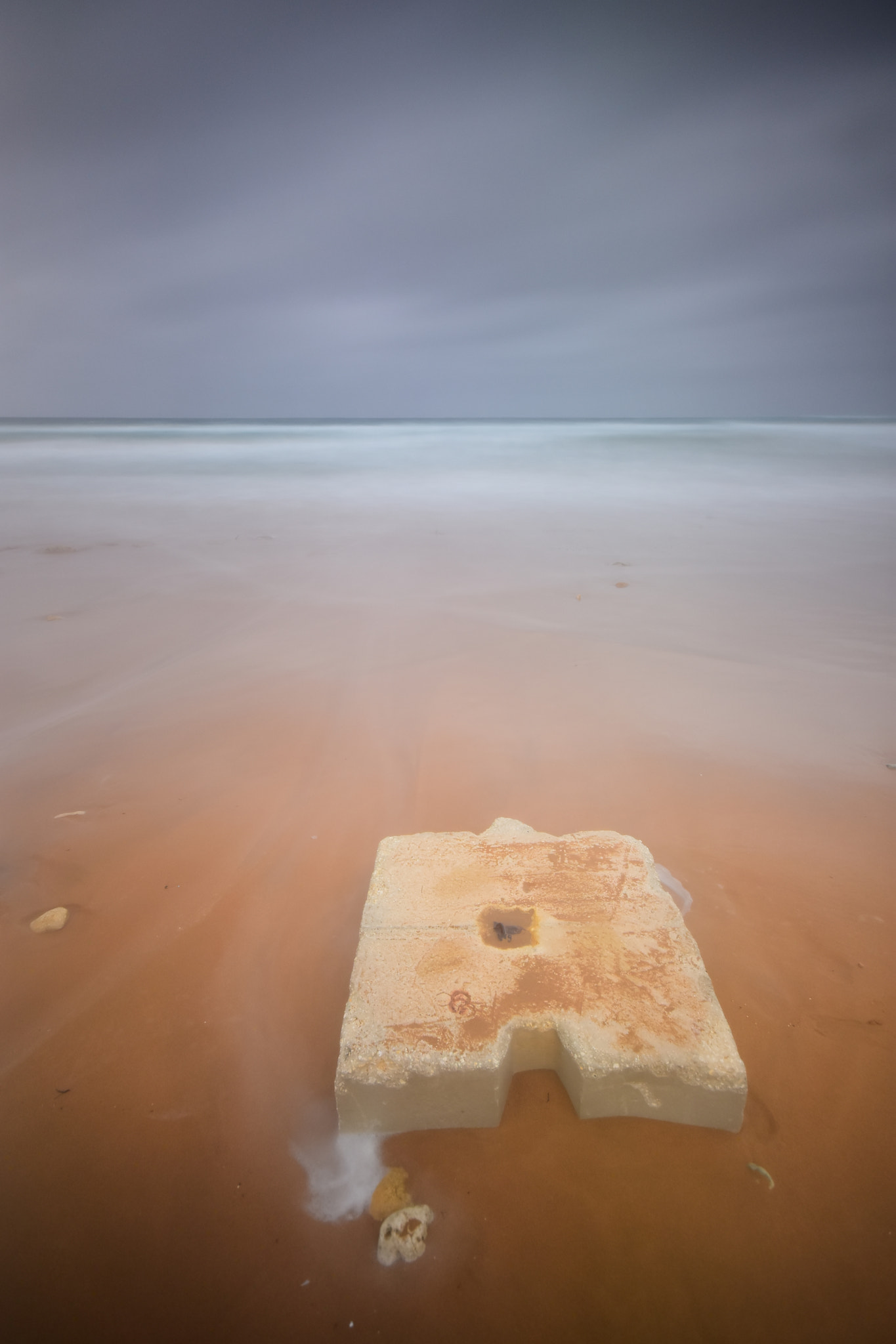 Sigma 10-20mm F4-5.6 EX DC HSM sample photo. Block on the sand photography