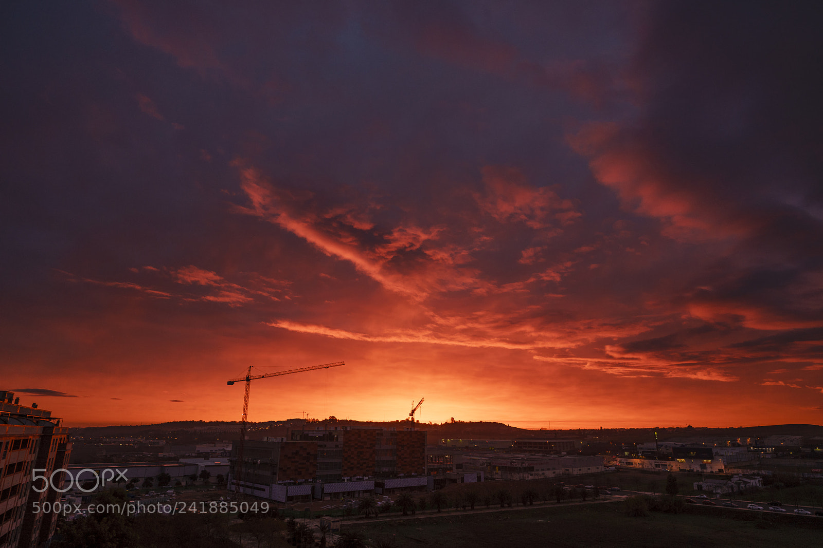 Sony a7 sample photo. Badajoz sunrise 02 photography