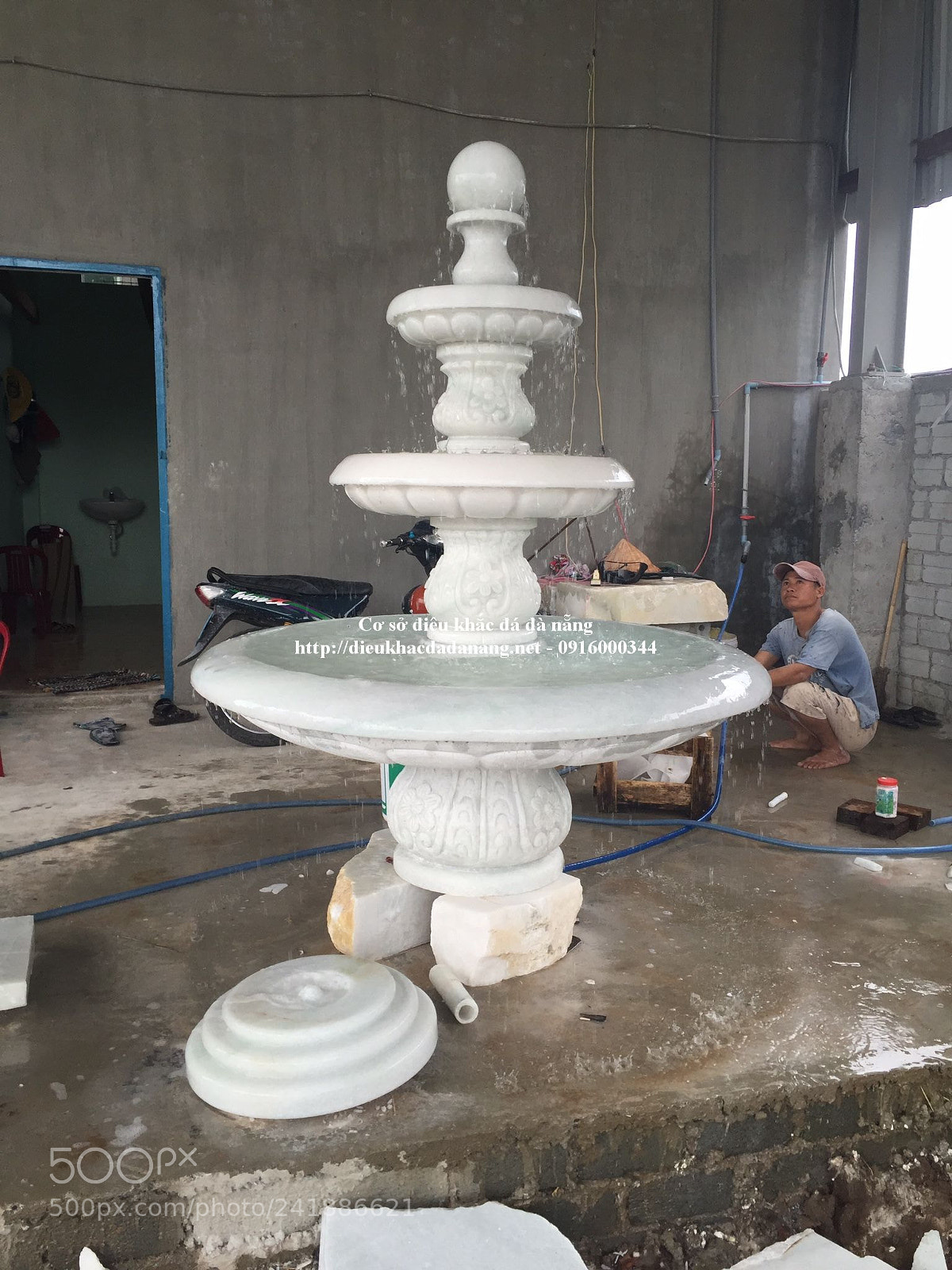 Apple iPhone 6 sample photo. Dai phun nuoc da photography