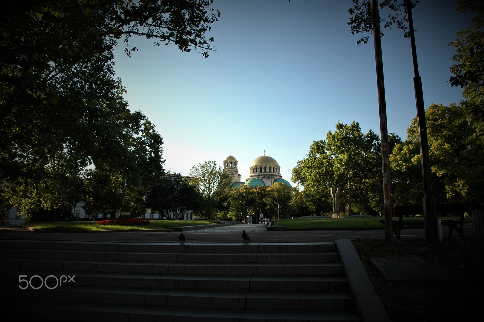 Nikon D70s sample photo. On the way to the cathedral photography