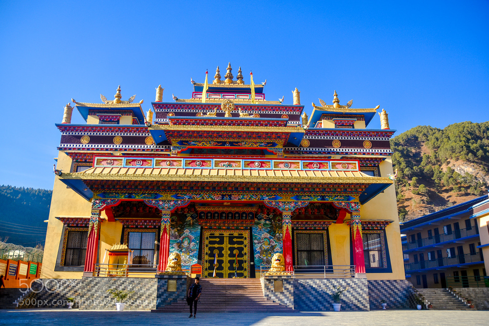 Nikon D7200 sample photo. Samye memoria monastery photography