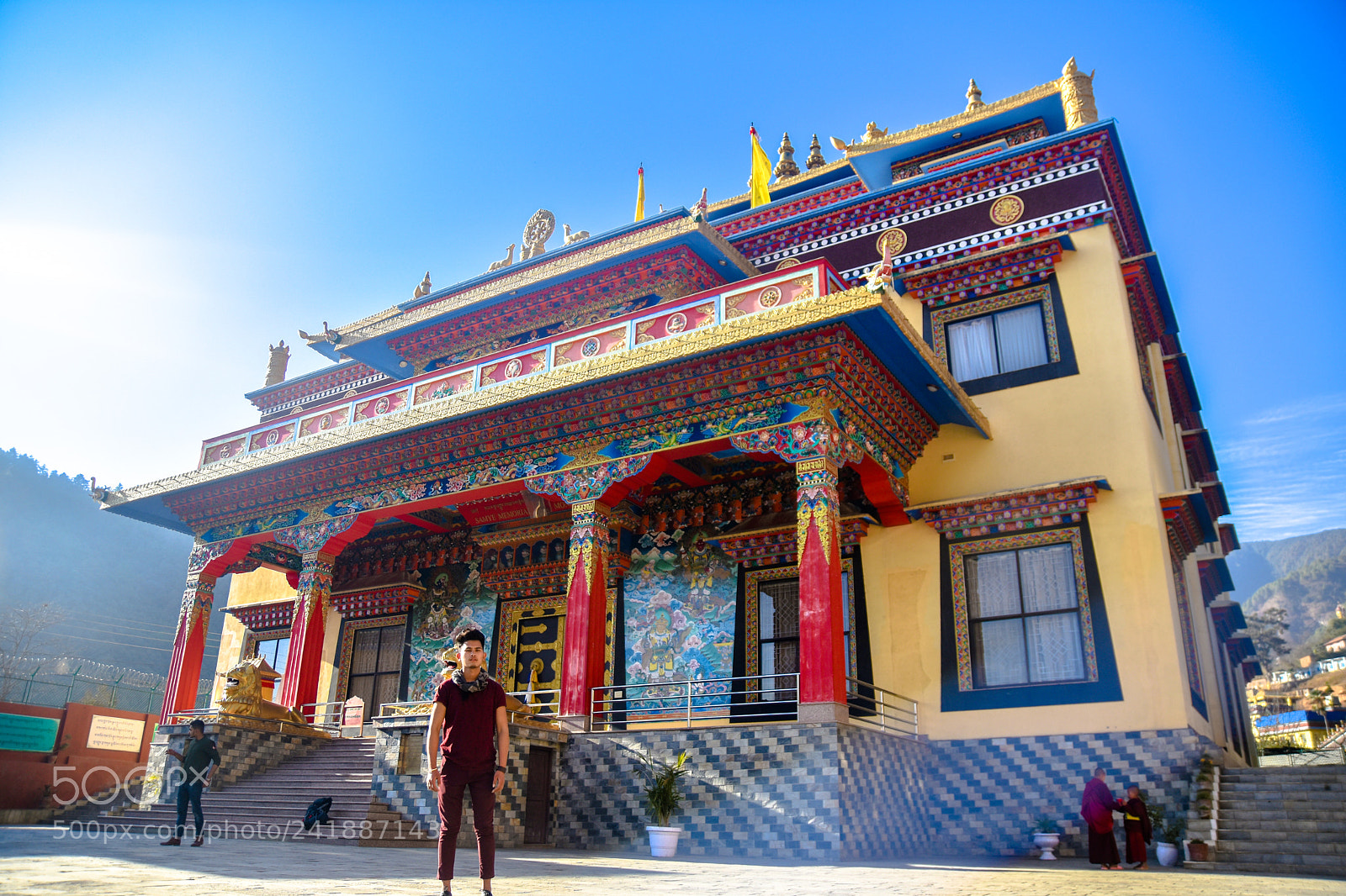 Nikon D7200 sample photo. Samye memoria monastery photography
