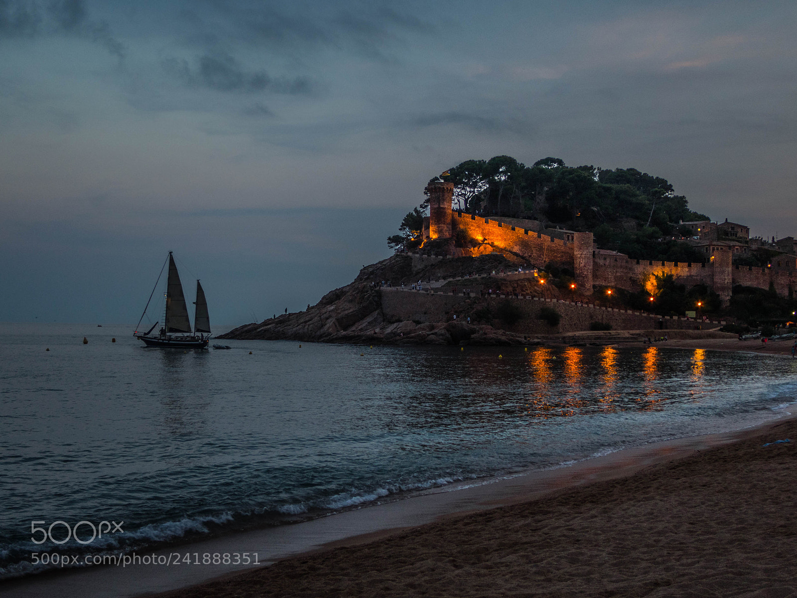 Canon PowerShot S120 sample photo. Tossa de mar, catalunya photography