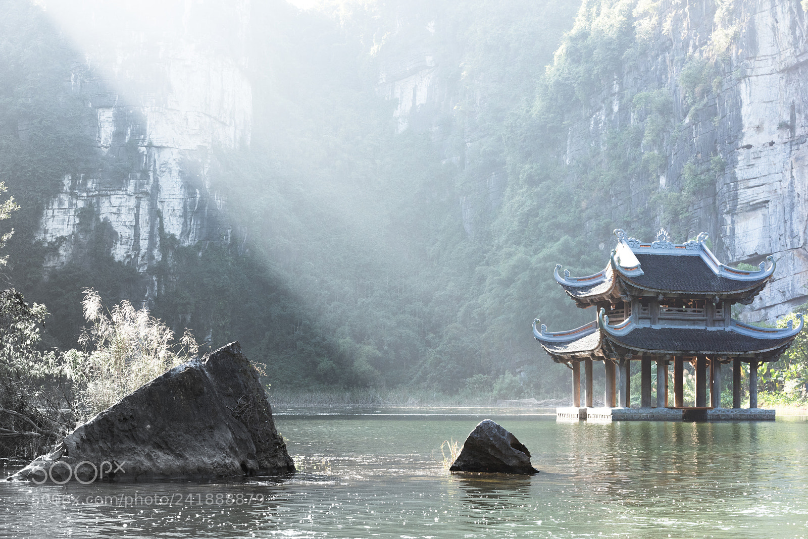 Nikon D810 sample photo. Secluded temple photography