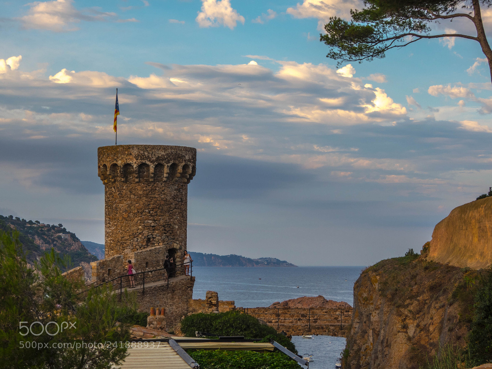 Canon PowerShot S120 sample photo. Tossa de mar, catalunya photography