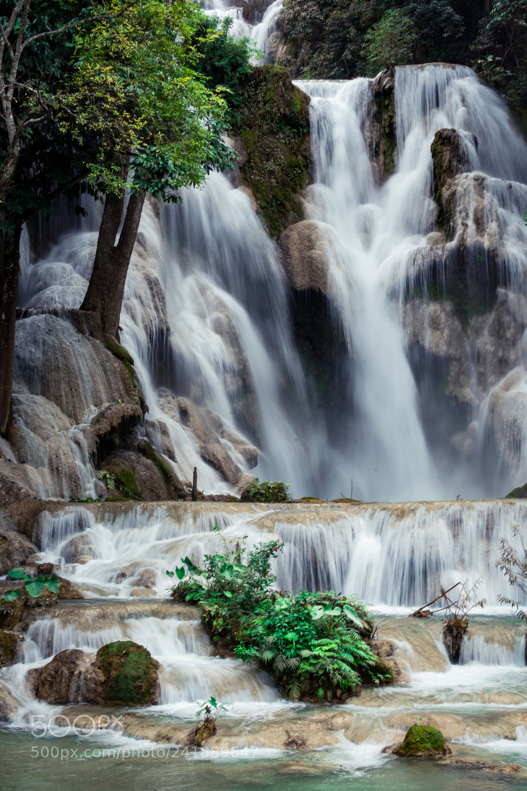 Nikon D7200 sample photo. Luang prabang falls photography