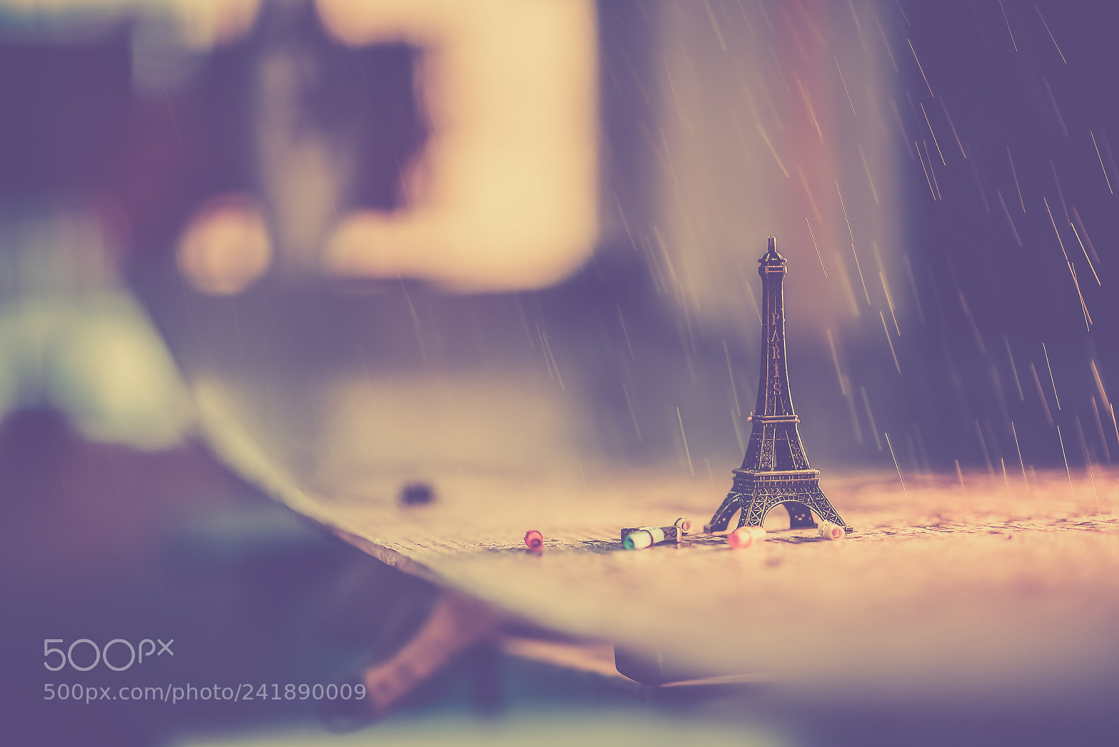 Nikon D800 sample photo. Paris in the rain photography
