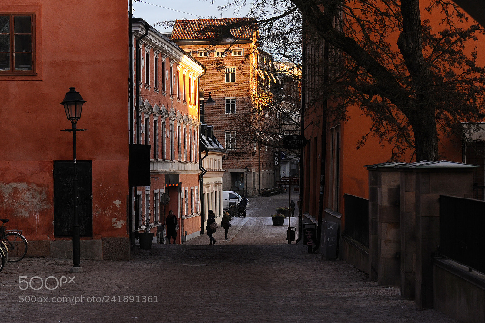 Nikon D700 sample photo. Old red houses on photography