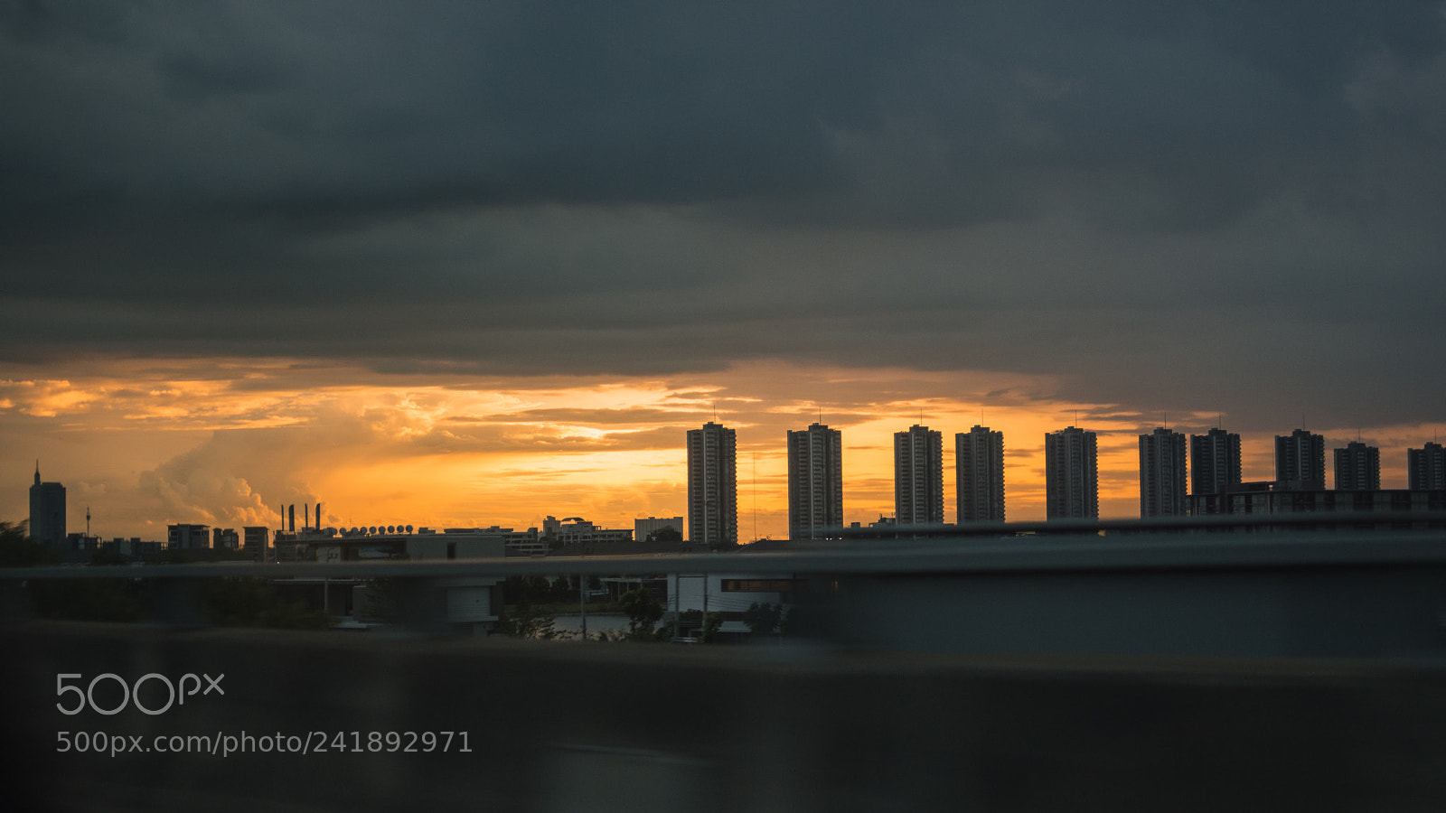 Nikon D7200 sample photo. Muang thong thani sunset photography