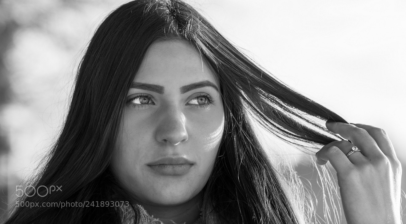 Nikon D800 sample photo. Modelwalk in a winter photography