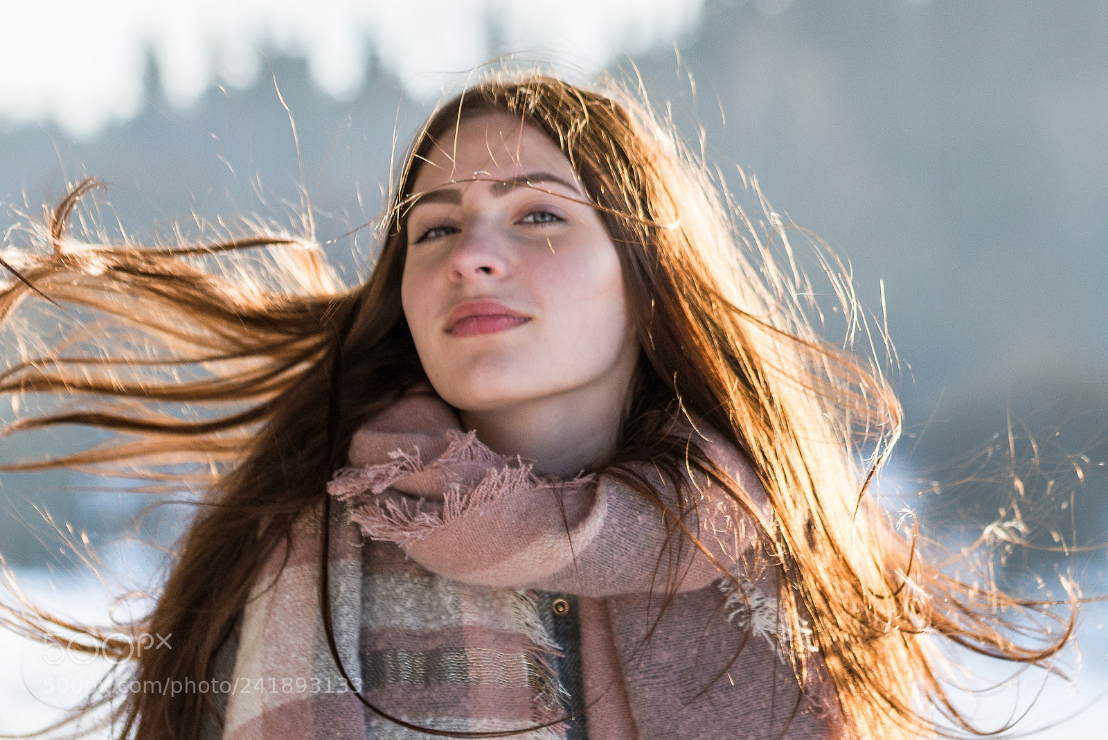 Nikon D800 sample photo. Modelwalk in a winter photography