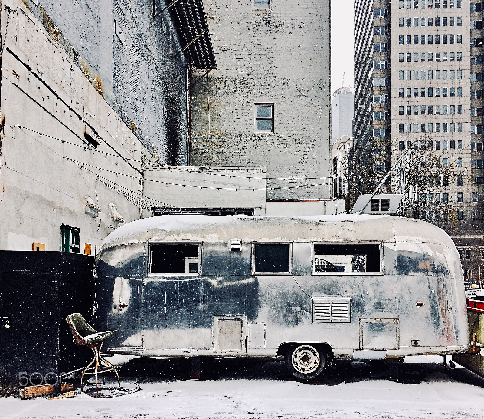 Apple iPhone 5s sample photo. Winter urban abandon photography