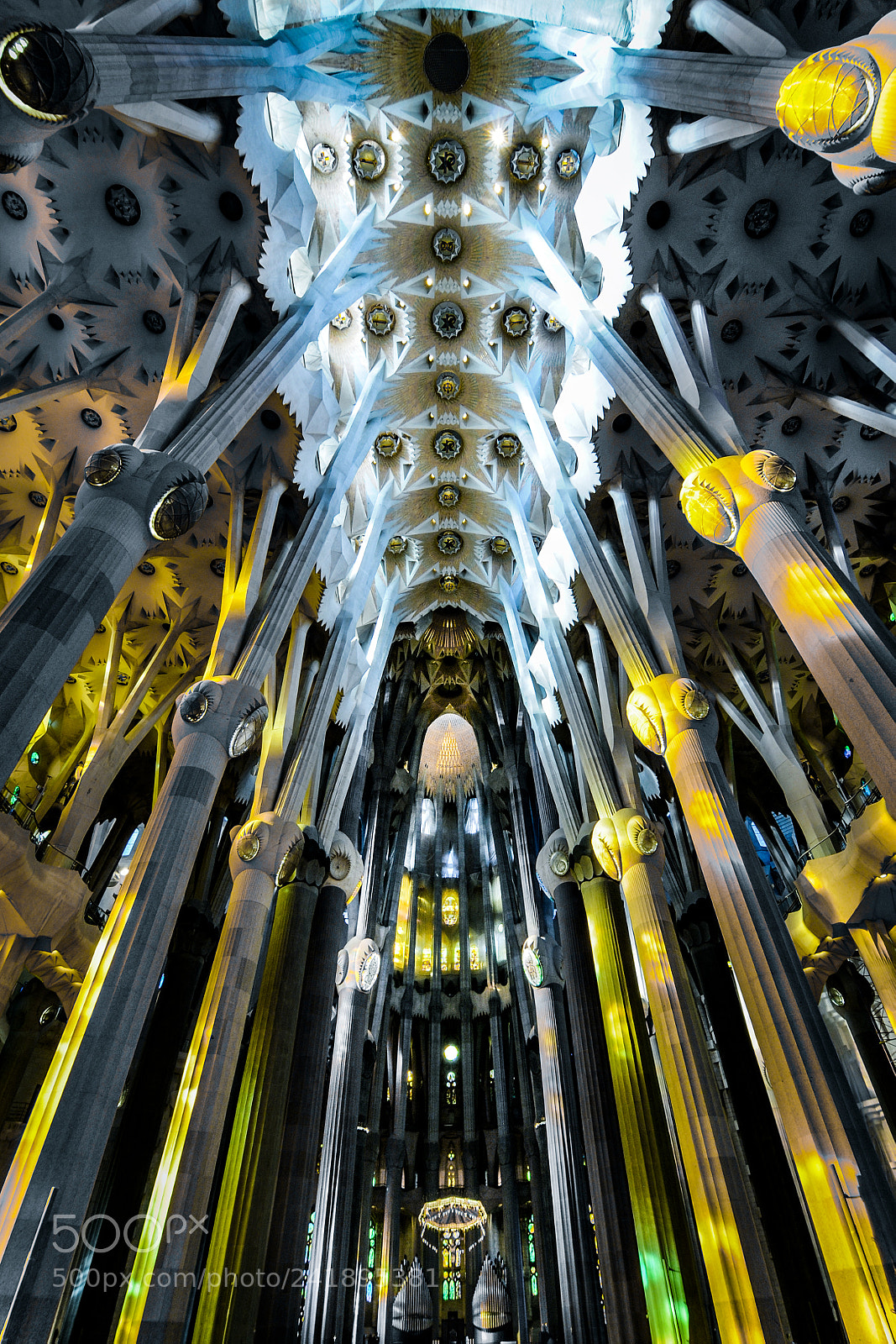 Nikon D300 sample photo. La sagrada familia photography