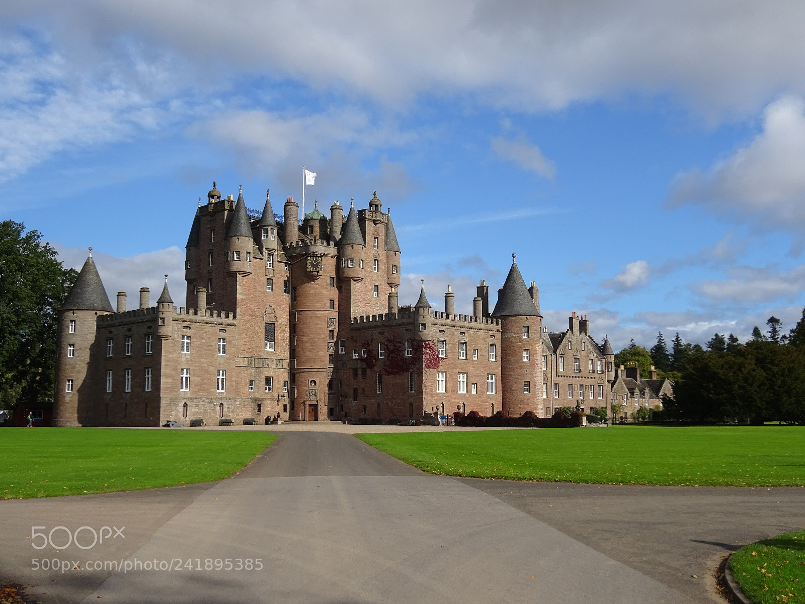 Sony Cyber-shot DSC-WX350 sample photo. Glamis castle photography