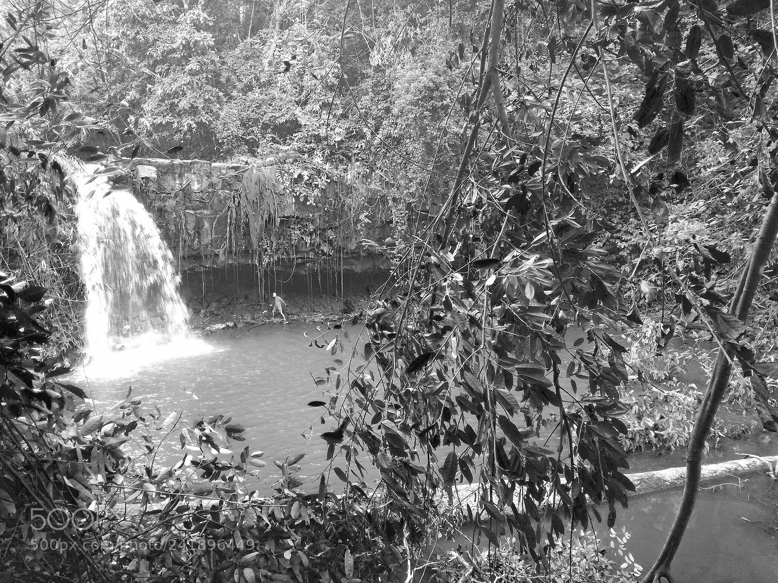 HUAWEI P9 LITE sample photo. Waterfall photography