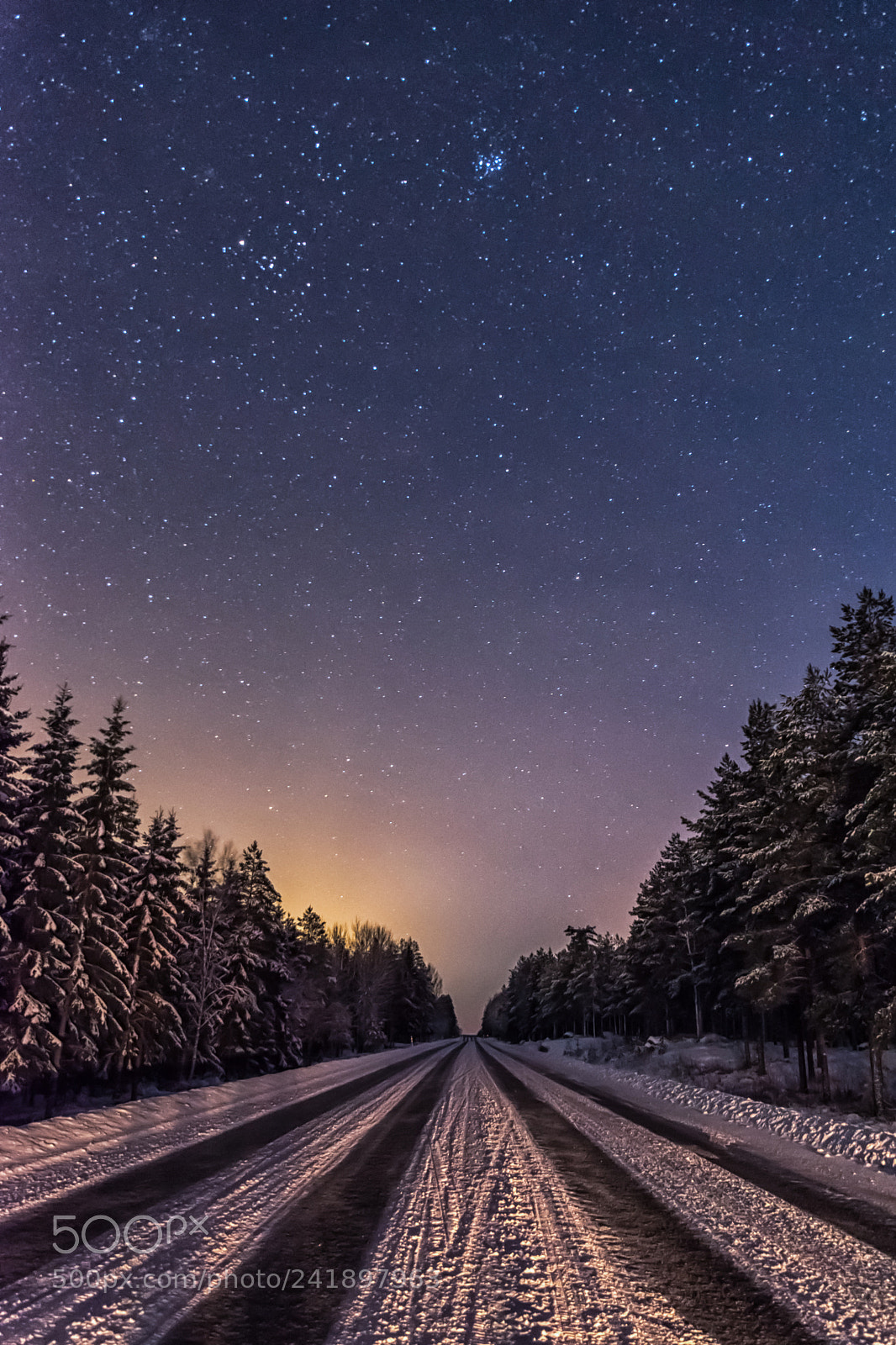 Nikon D5500 sample photo. Nighttime photography