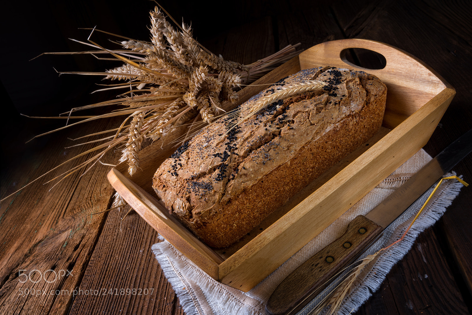 Nikon D810 sample photo. Tasty homemade bread photography