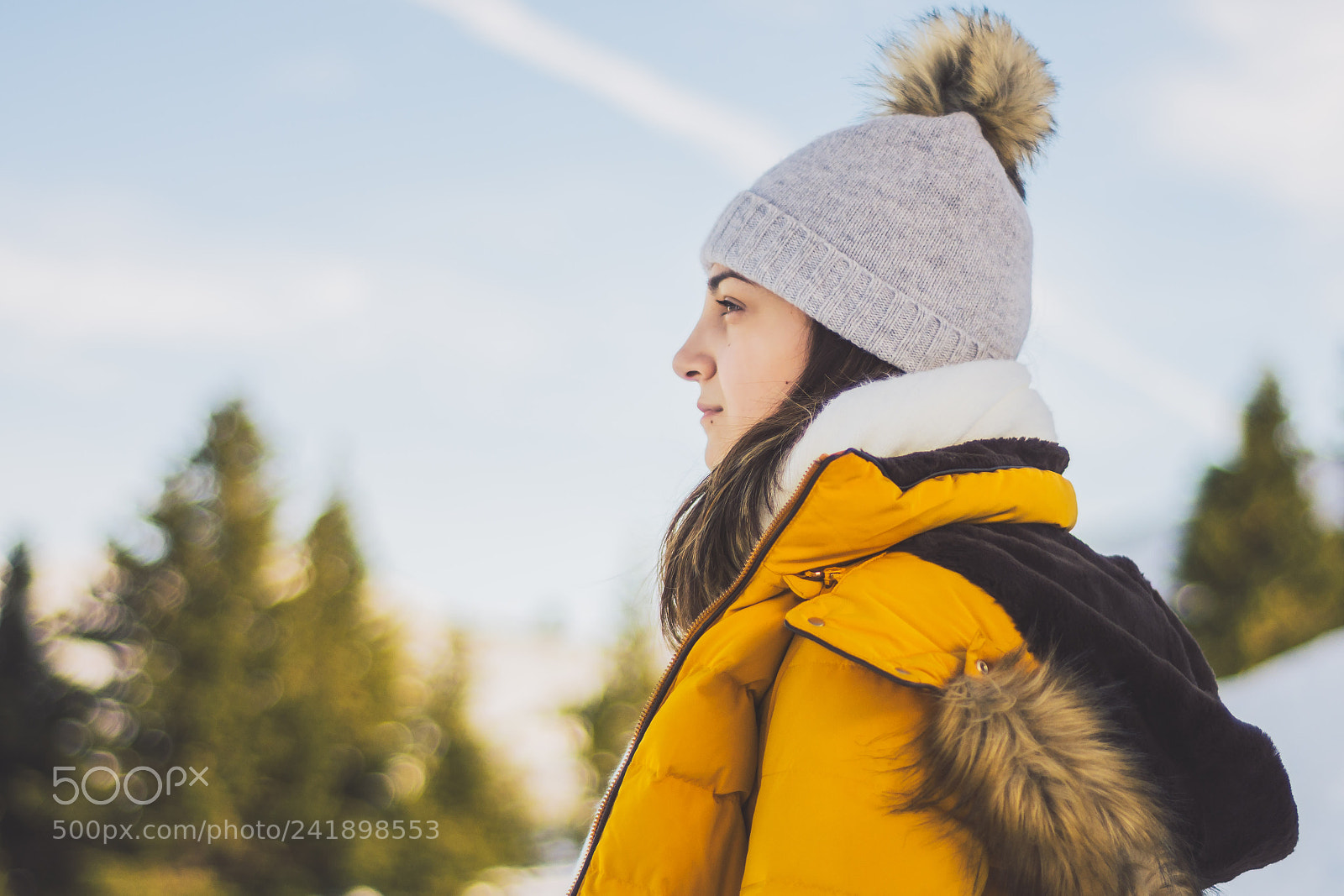 Nikon D7200 sample photo. Winter portrait photography