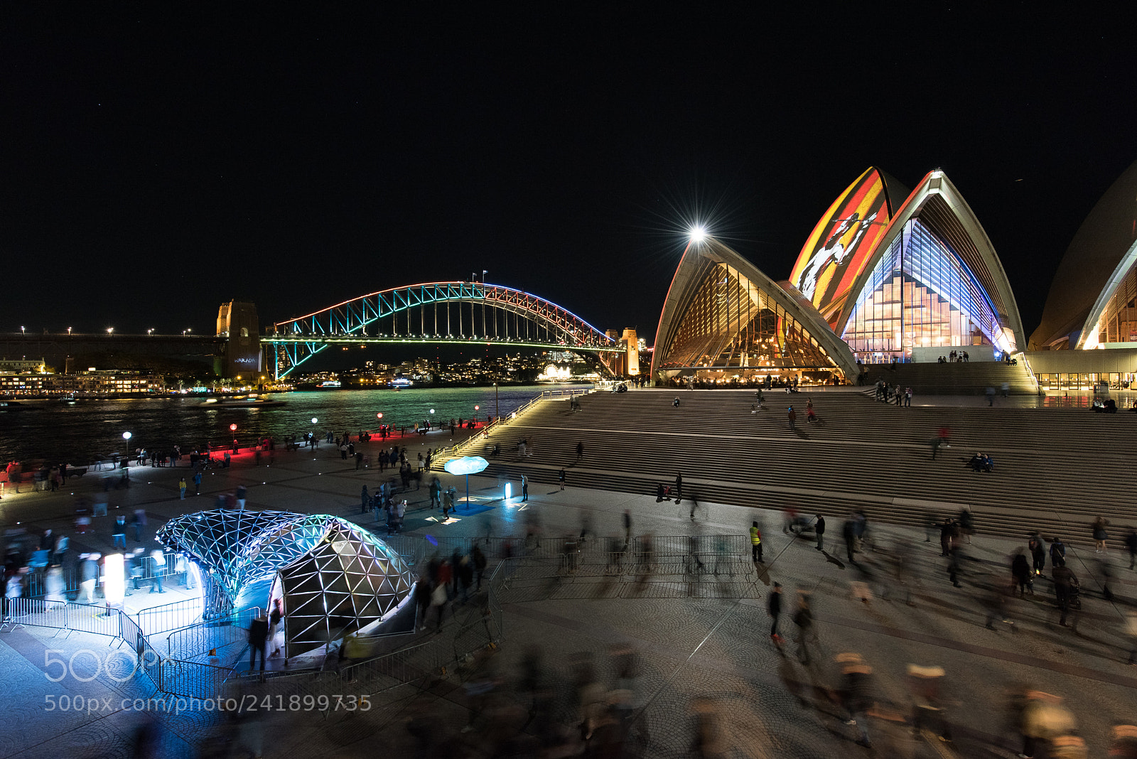 Nikon D810 sample photo. Vivid opera house photography