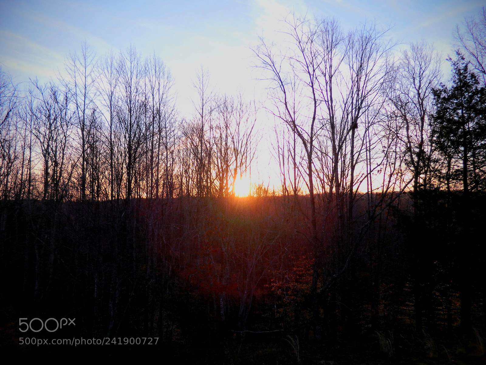 Nikon Coolpix L120 sample photo. Sunrise in rural virginia photography