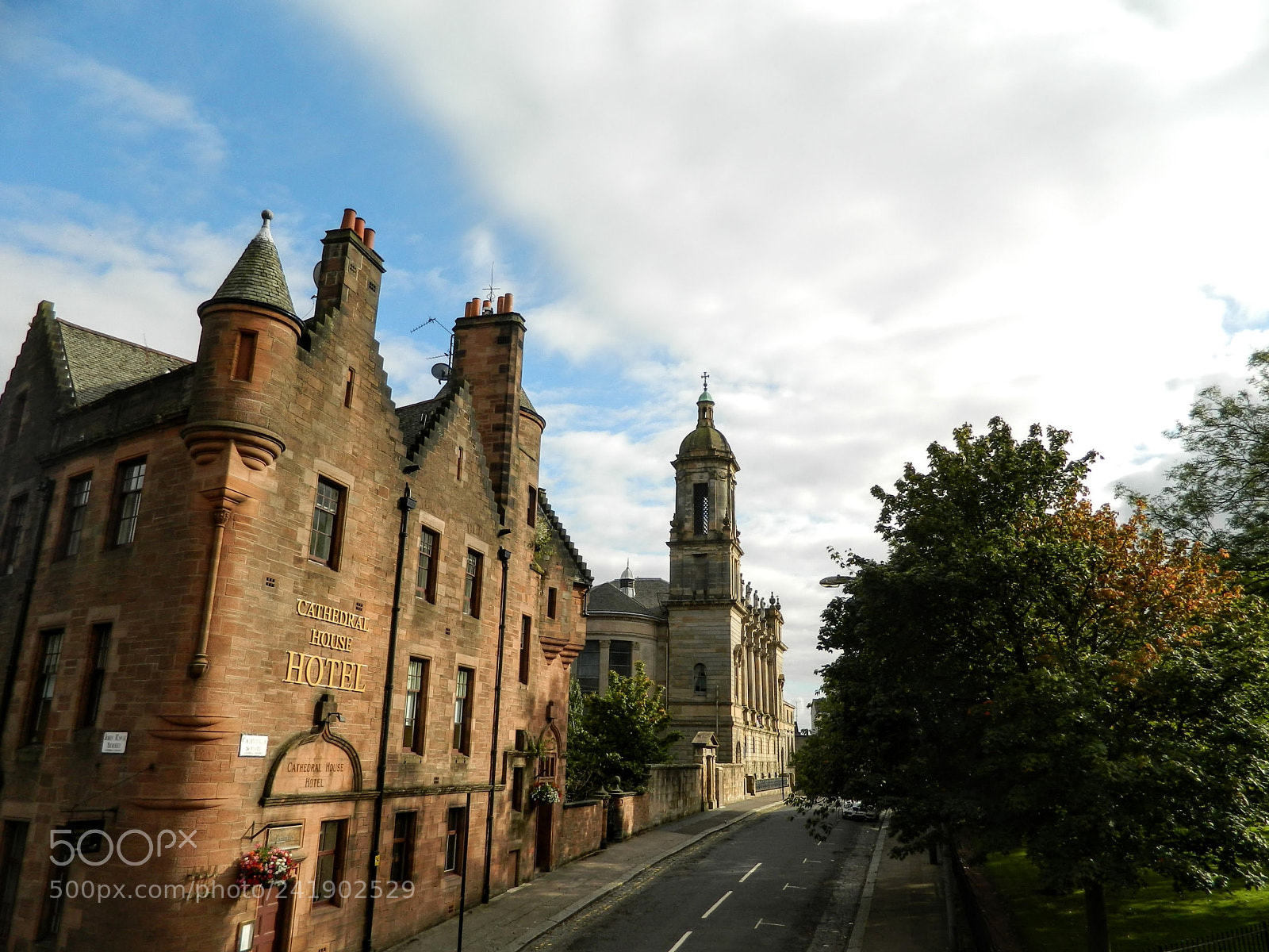 Nikon Coolpix L120 sample photo. Cathedral house hotel photography