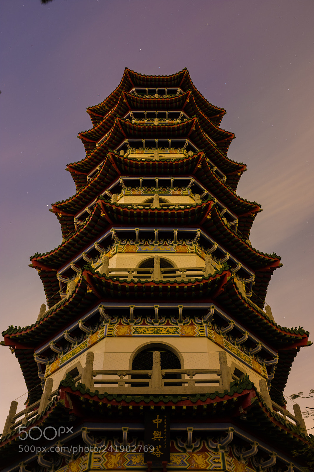 Fujifilm X100F sample photo. Starry temple photography