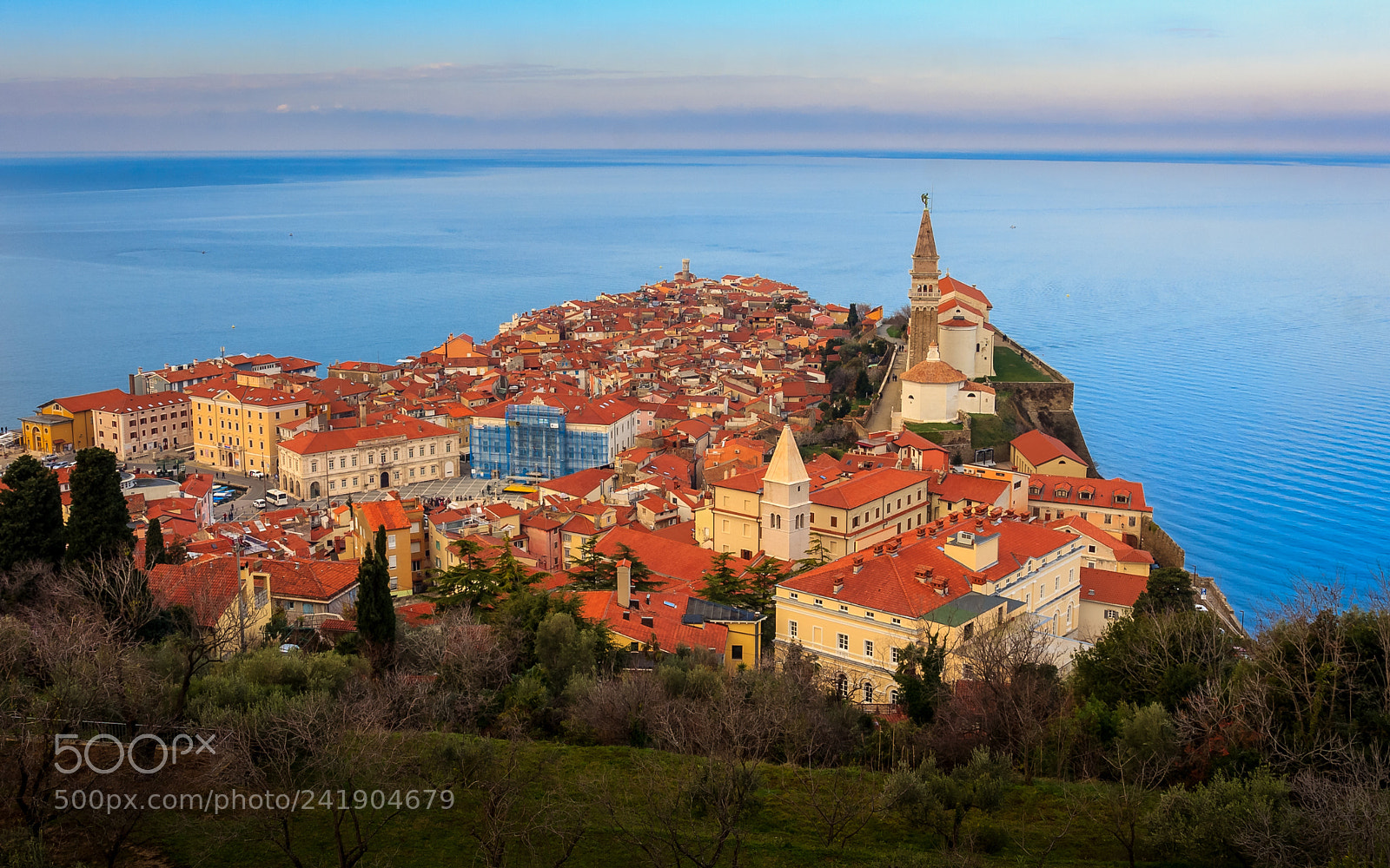 Canon EOS 40D sample photo. Calm morning in piran photography