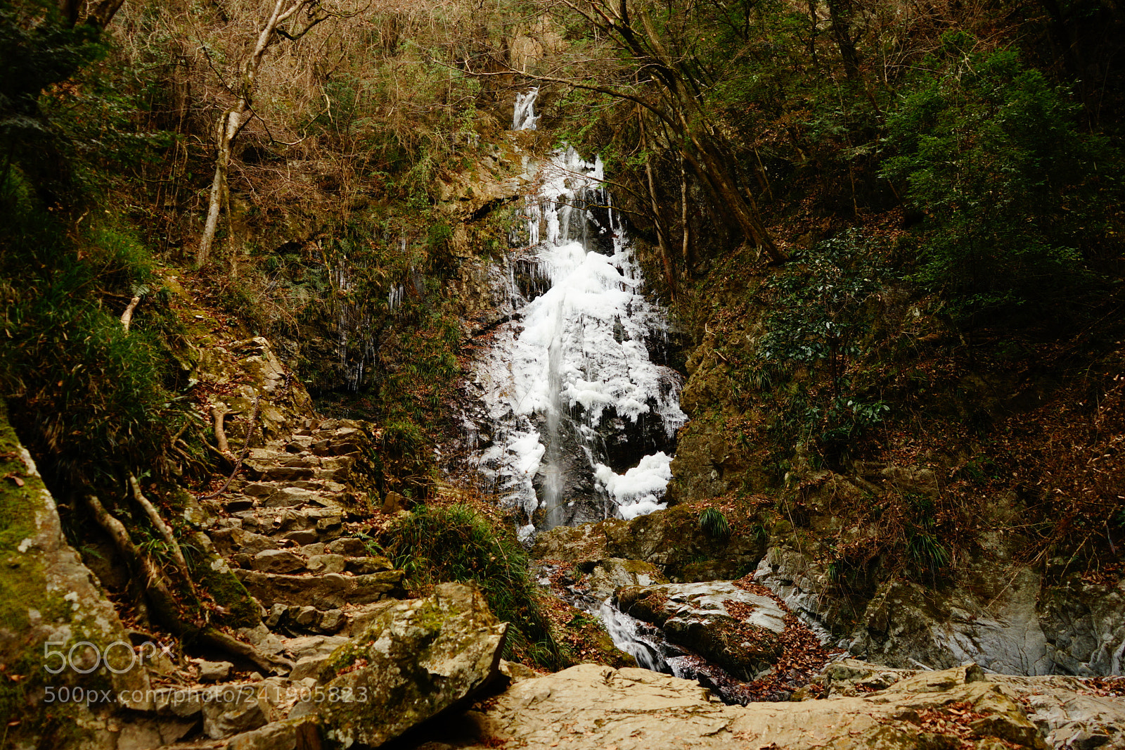 Sony a7 sample photo. Hossawa falls photography
