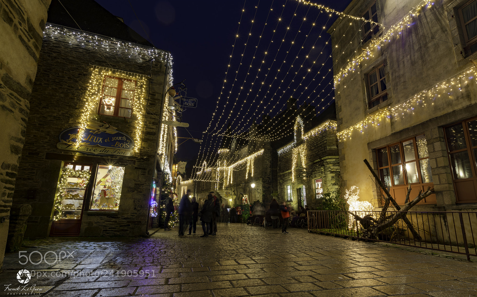 Nikon D7100 sample photo. Rochefort-en-terre christmas illumination - 3 photography