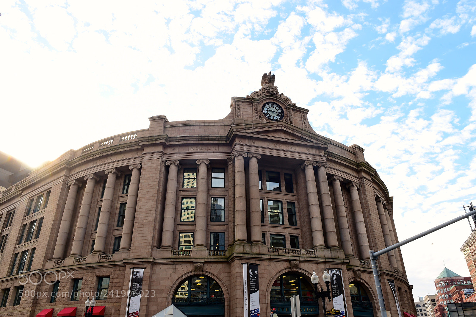 Nikon D4S sample photo. Boston south station photography