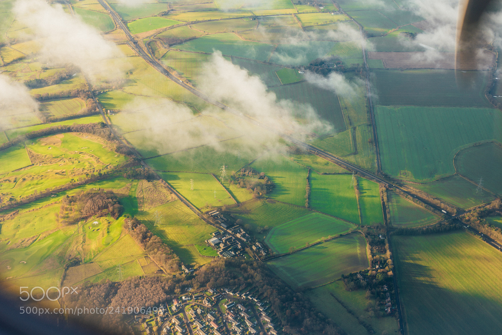 Nikon D600 sample photo. Clouds+fields photography