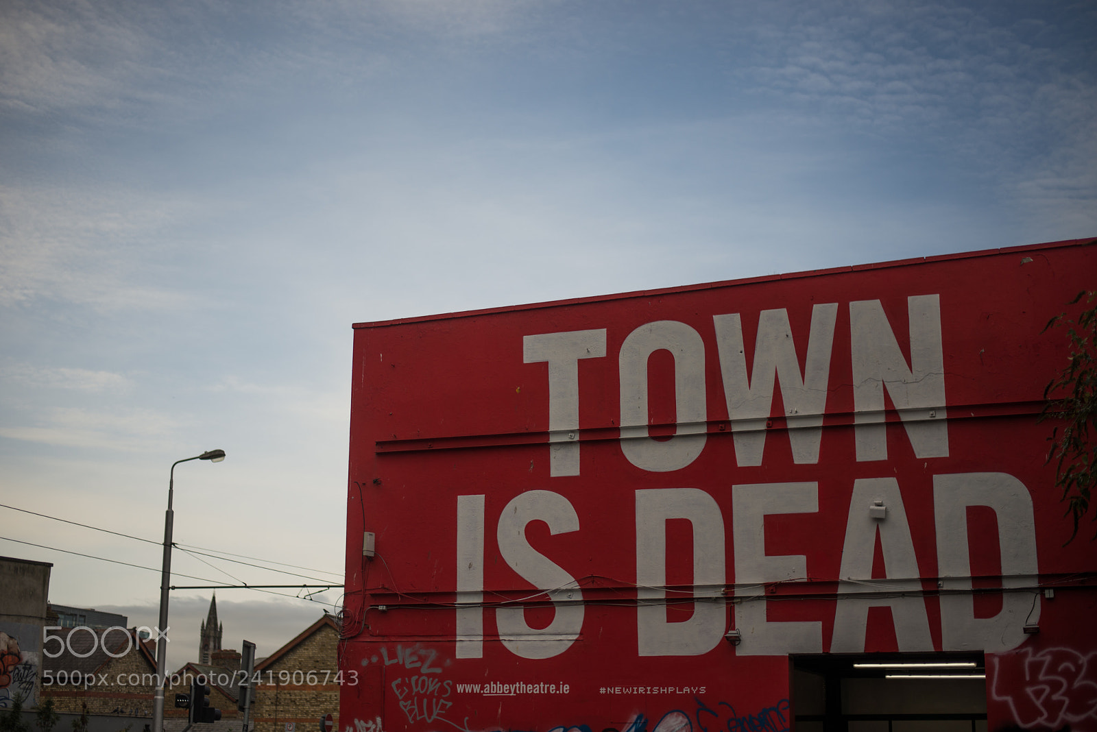 Nikon D600 sample photo. Town is dead photography