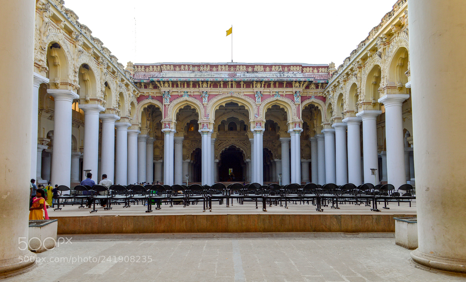 Nikon D3200 sample photo. Thirumalai nayakkar mahal photography