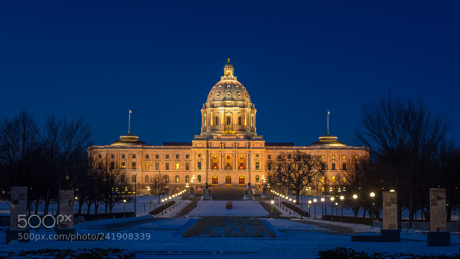 Nikon D7100 sample photo. Minnesota state capitol photography