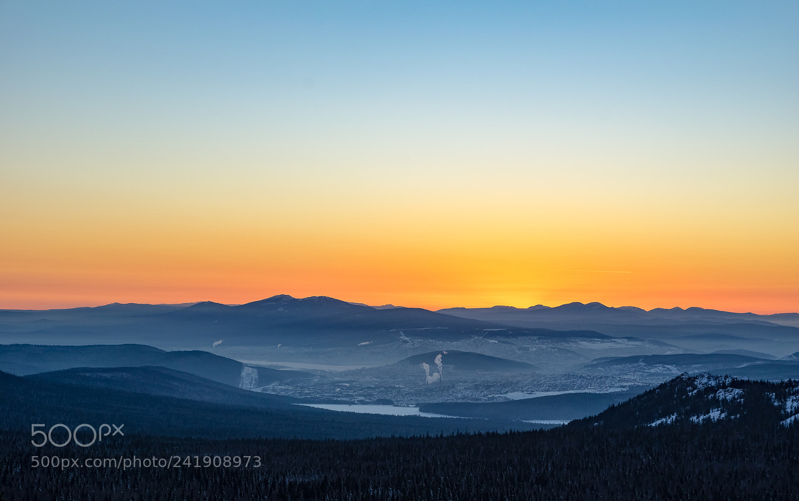 Pentax K-3 II sample photo. Winter sunset in the photography