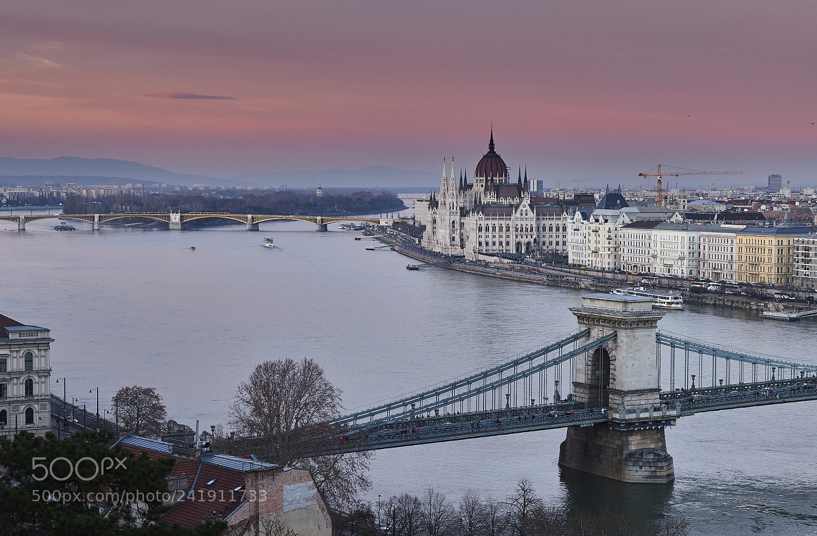 Fujifilm X-T2 sample photo. Budapest sunset photography