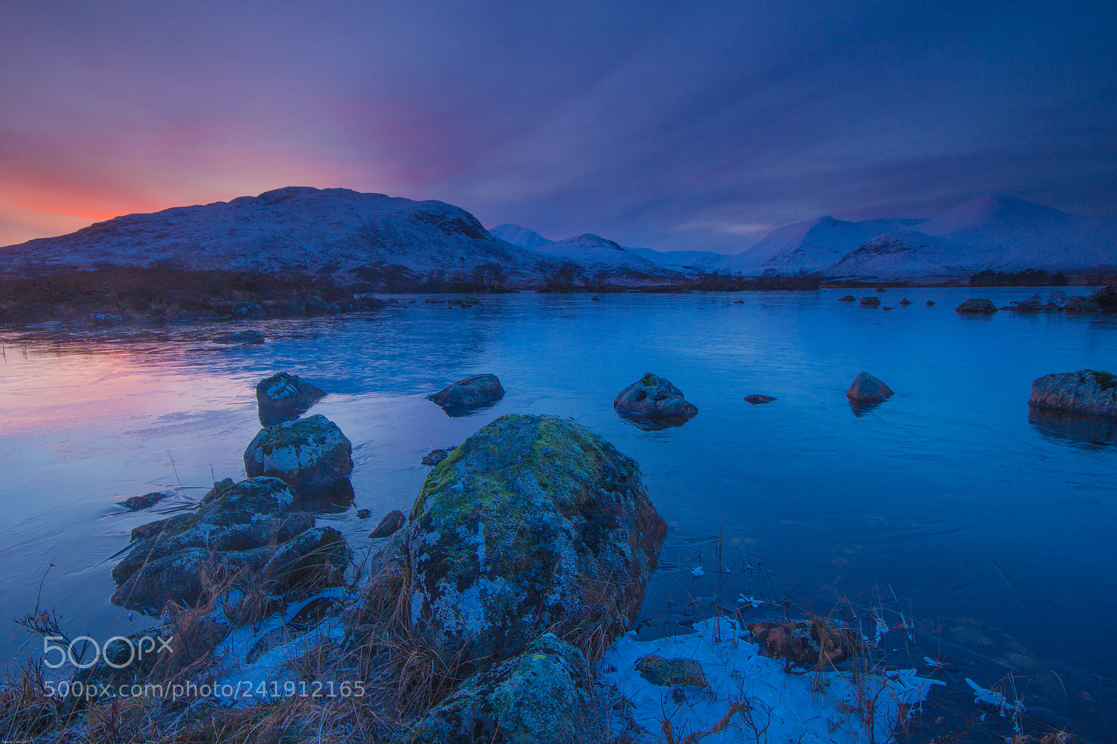 Canon EOS 60D sample photo. Glencoe mountain sunset photography