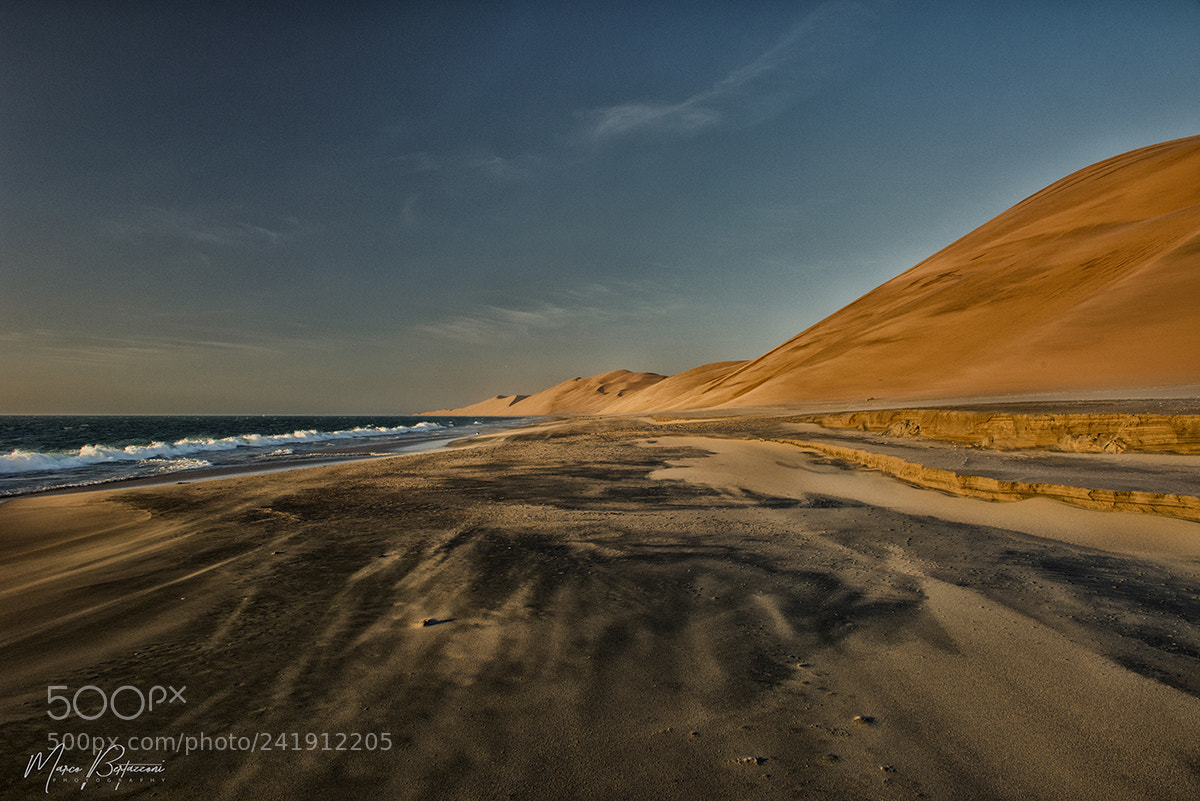 Nikon D810 sample photo. Skeleton coast at dusk photography