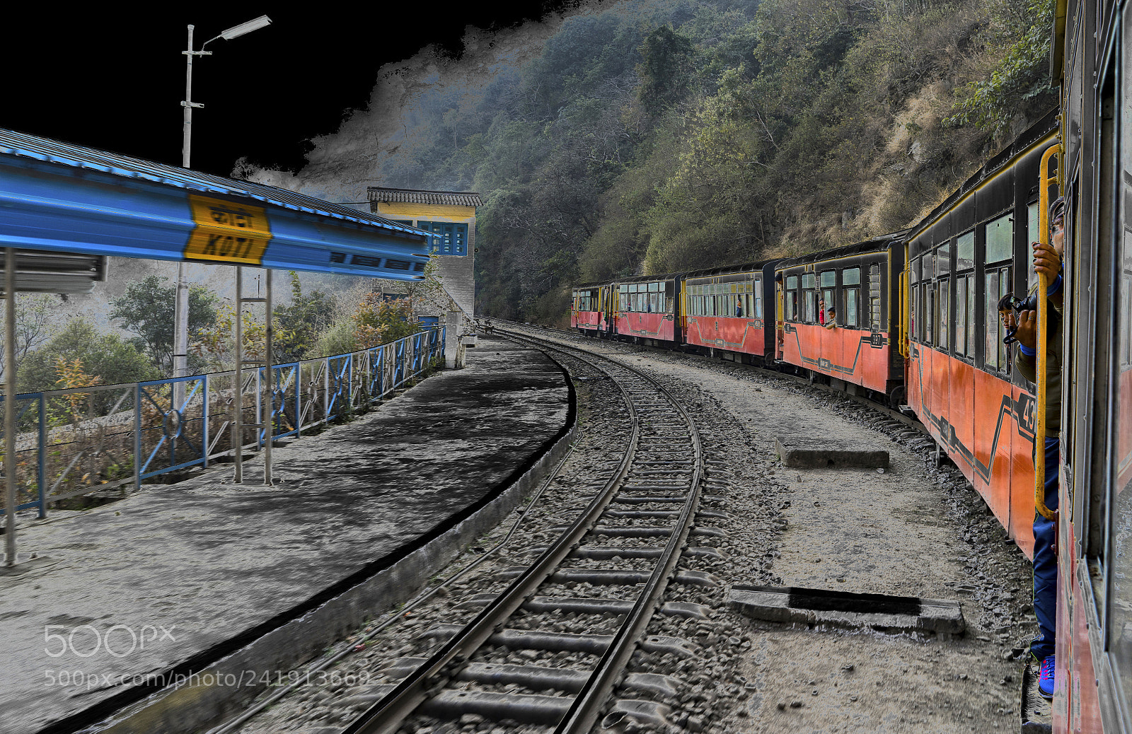 Sony a7 sample photo. Heritage train photography