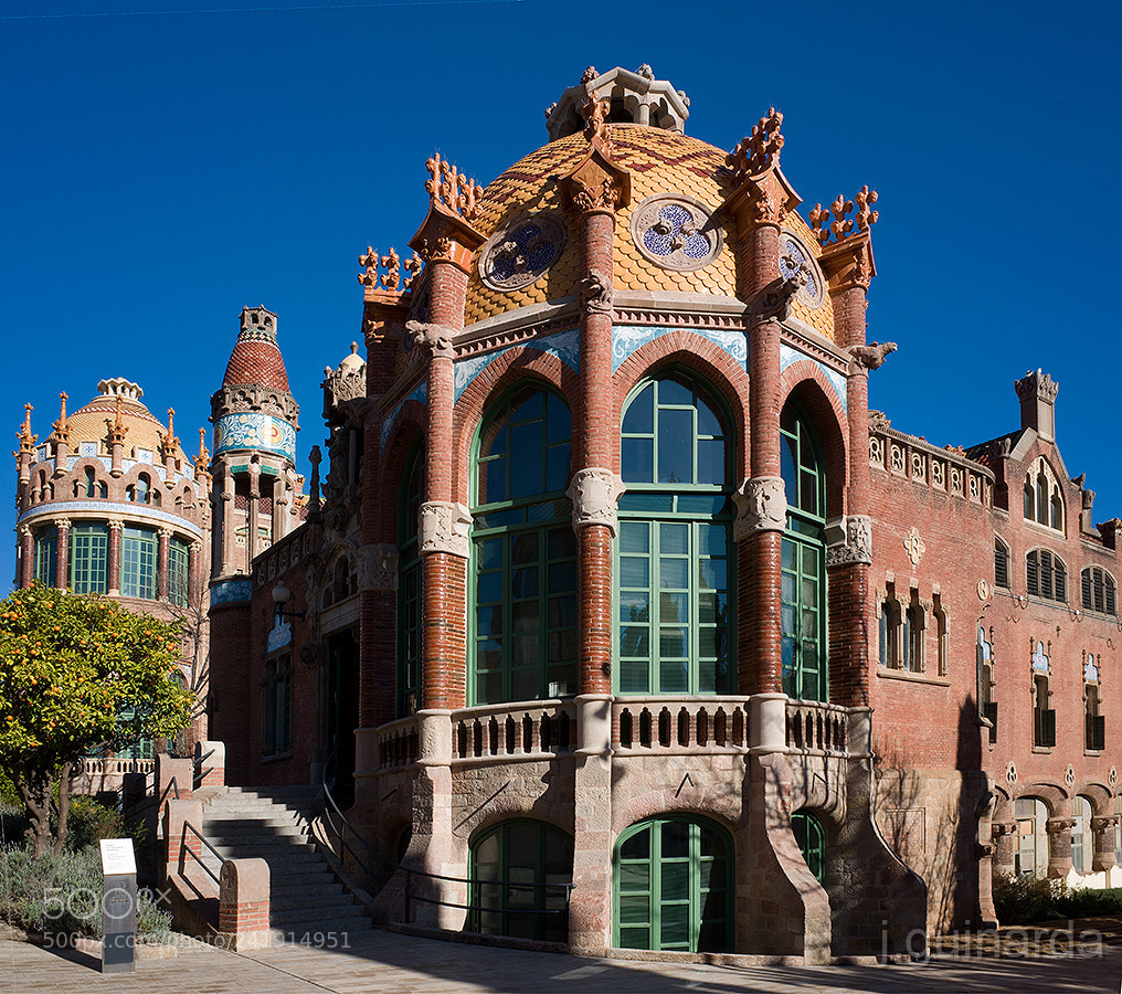 Ricoh GR sample photo. Hospital sant pau, barcelona-i photography