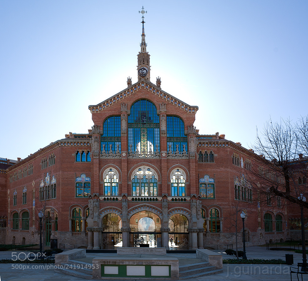 Ricoh GR sample photo. Hospital sant pau, barcelona-ii photography