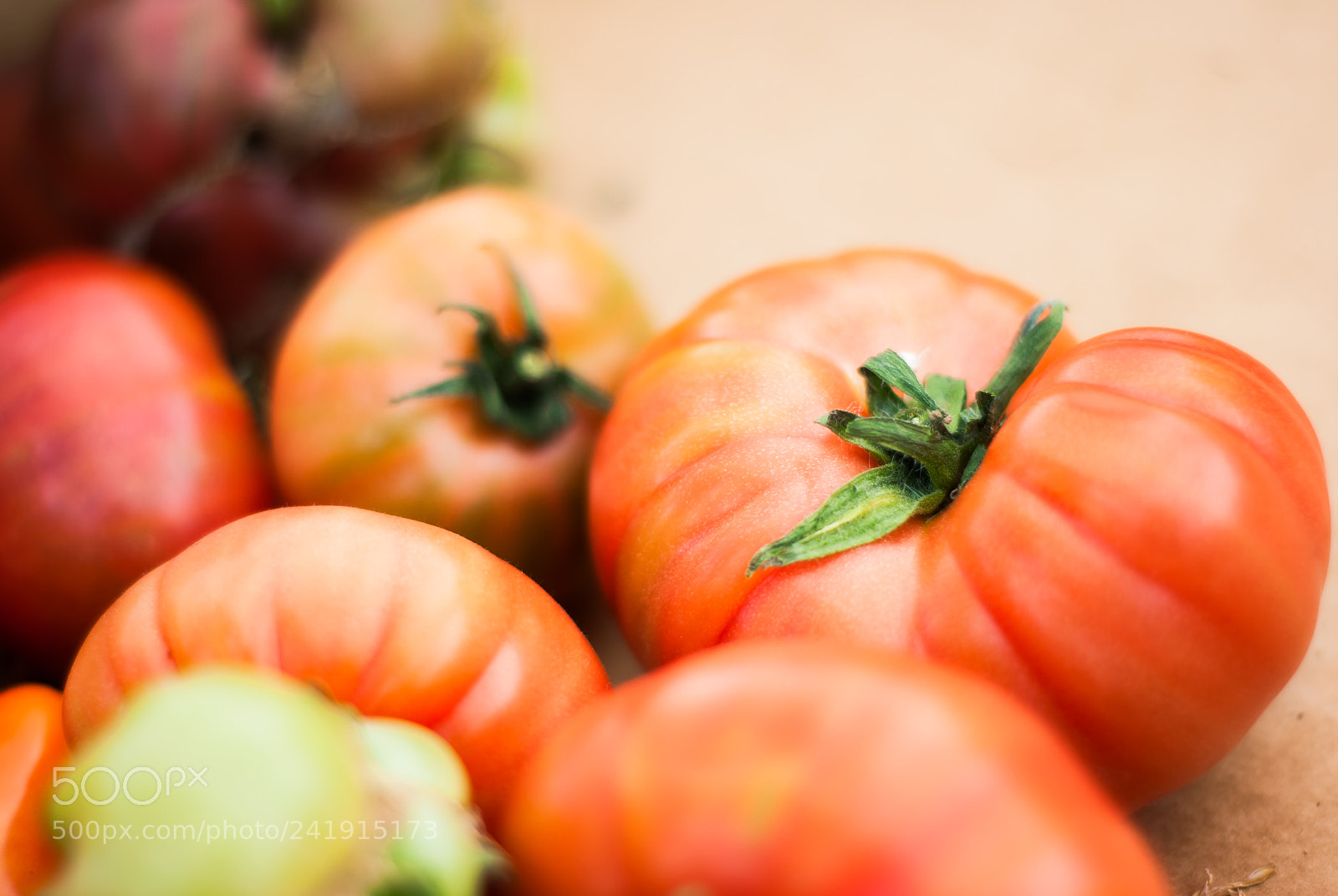 Nikon D60 sample photo. Heirloom tomatoes photography