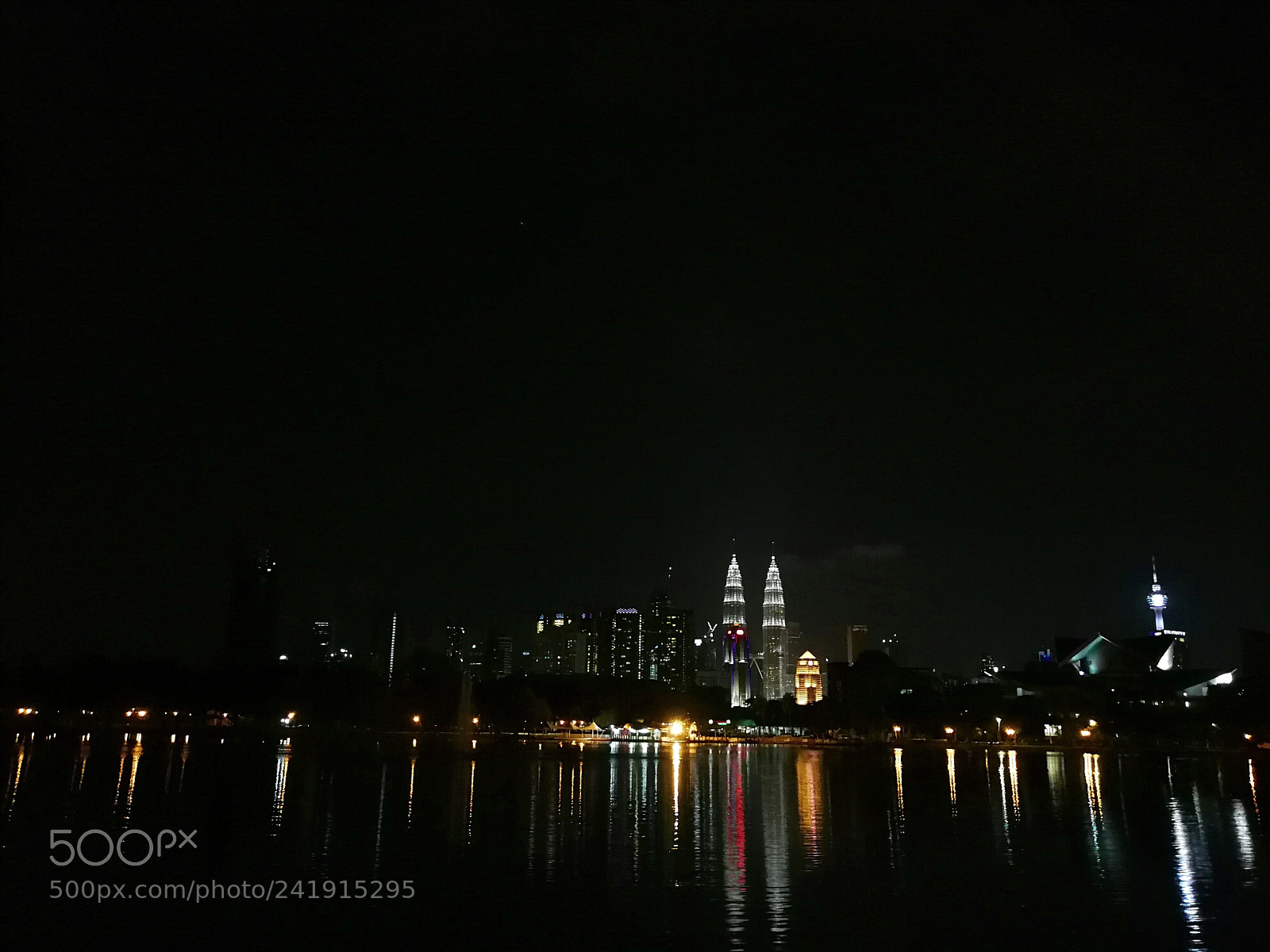 HUAWEI P10 Plus sample photo. Night view from tasik photography