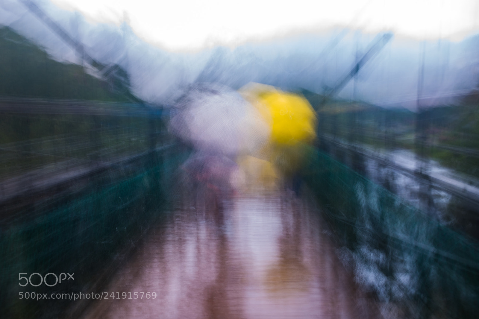 Fujifilm X100F sample photo. Blurry umbrellas photography